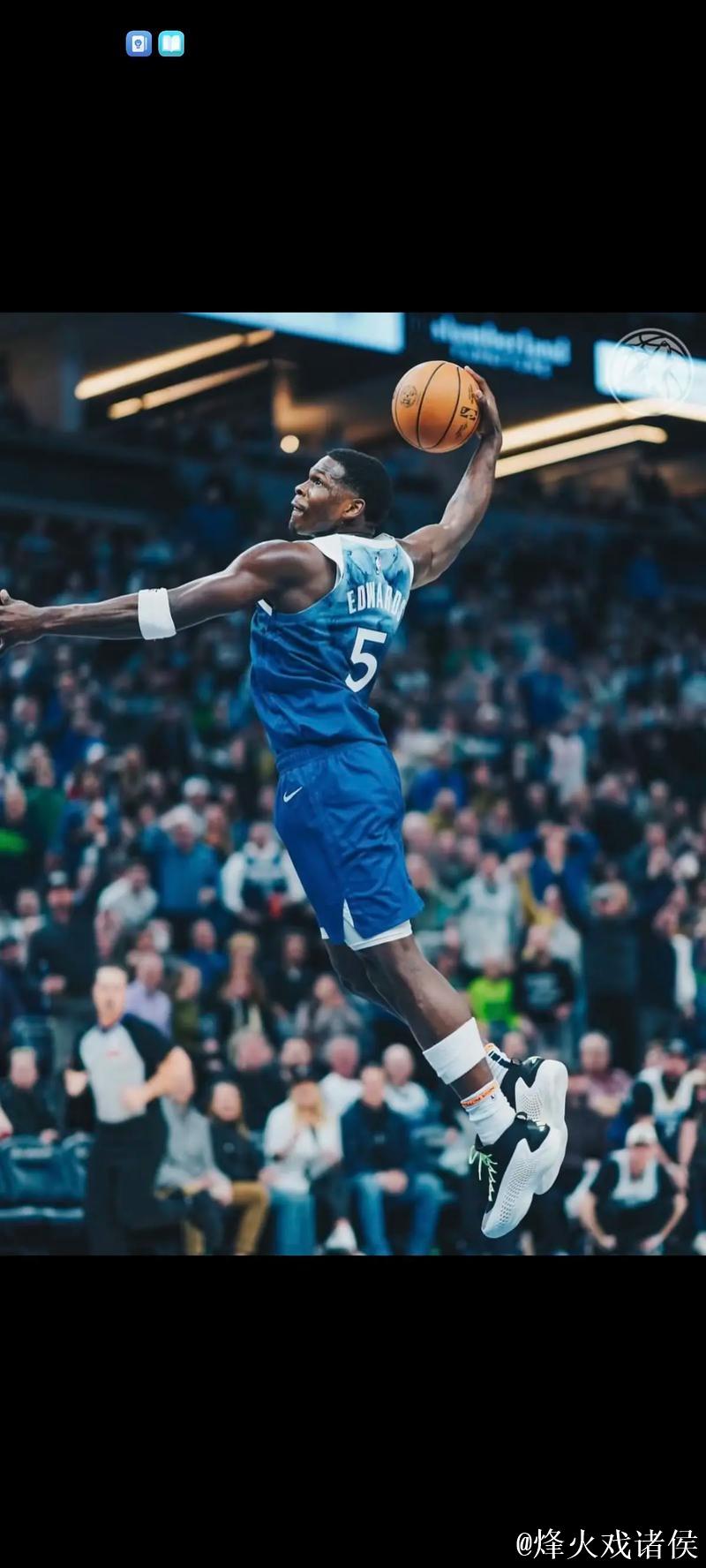 全民皆兵！本场爱德华兹不打，森林狼五名球员得分超过16分